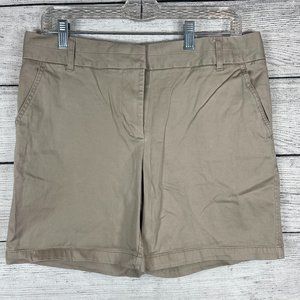 Izod Lightweight Khaki Shorts Sz 8